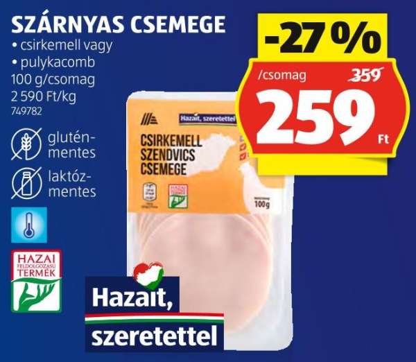 SZÁRNYAS CSEMEGE