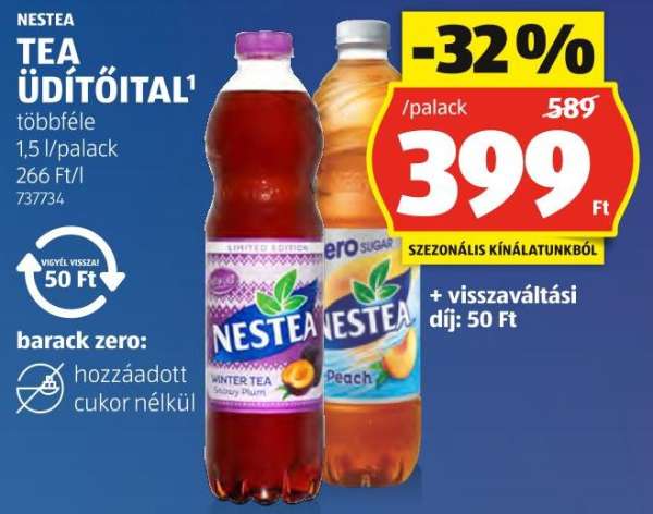NESTEA TEA ÜDÍTŐITAL