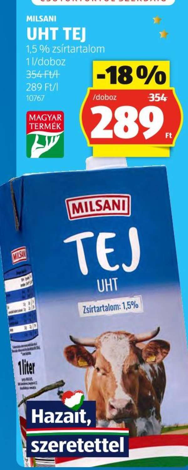 MILSANI UHT TEJ