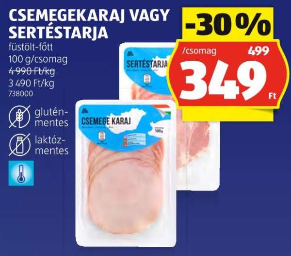 Csemegekaraj vagy sertéstarja