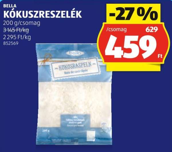 Bella Kókuszreszelék