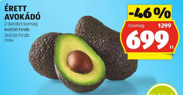 ÉRETT AVOKÁDÓ