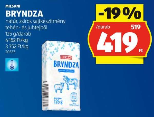 MILSANI BRYNDZA