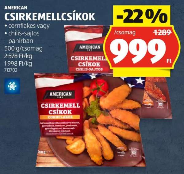AMERICAN CSIRKEMELLCSÍKOK