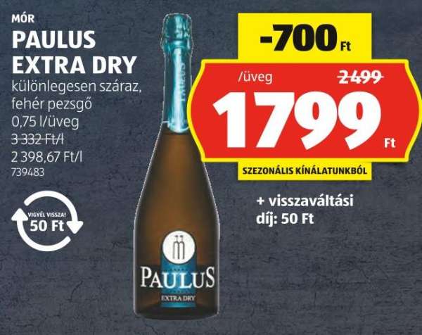 PAULUS EXTRA DRY