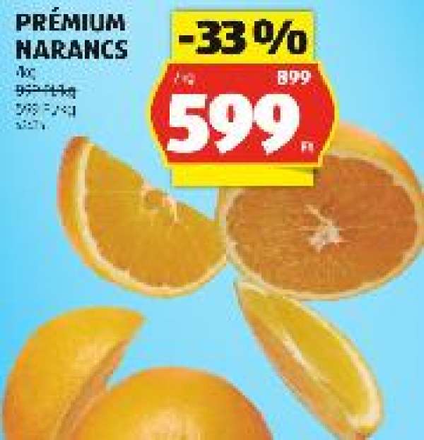 PRÉMIUM NARANCS