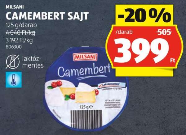 MILSANI CAMEMBERT SAJT