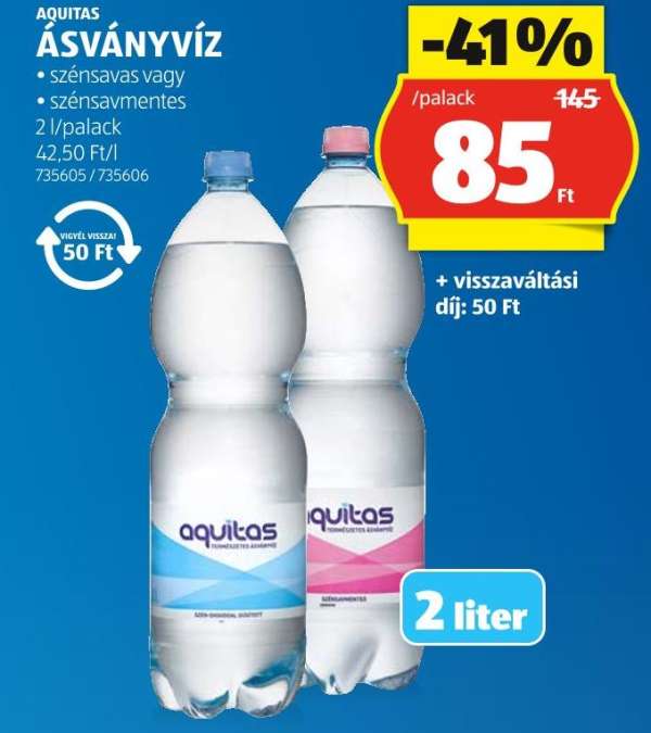 AQUITAS ÁSVÁNYVÍZ