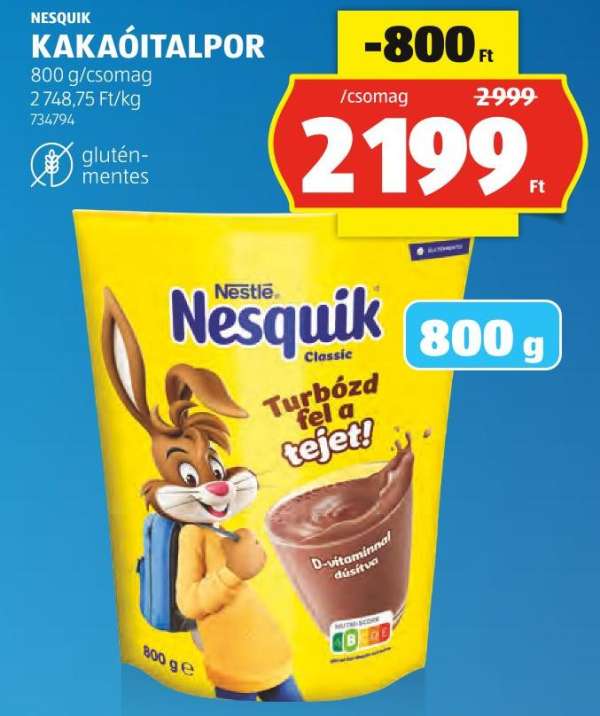 Nesquik Kakaóitalpor