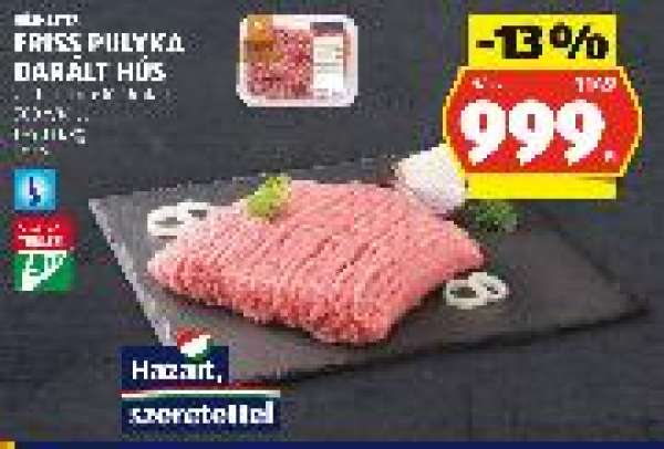 HÚSMESTER FRISS PULYKA DARÁLT HÚS