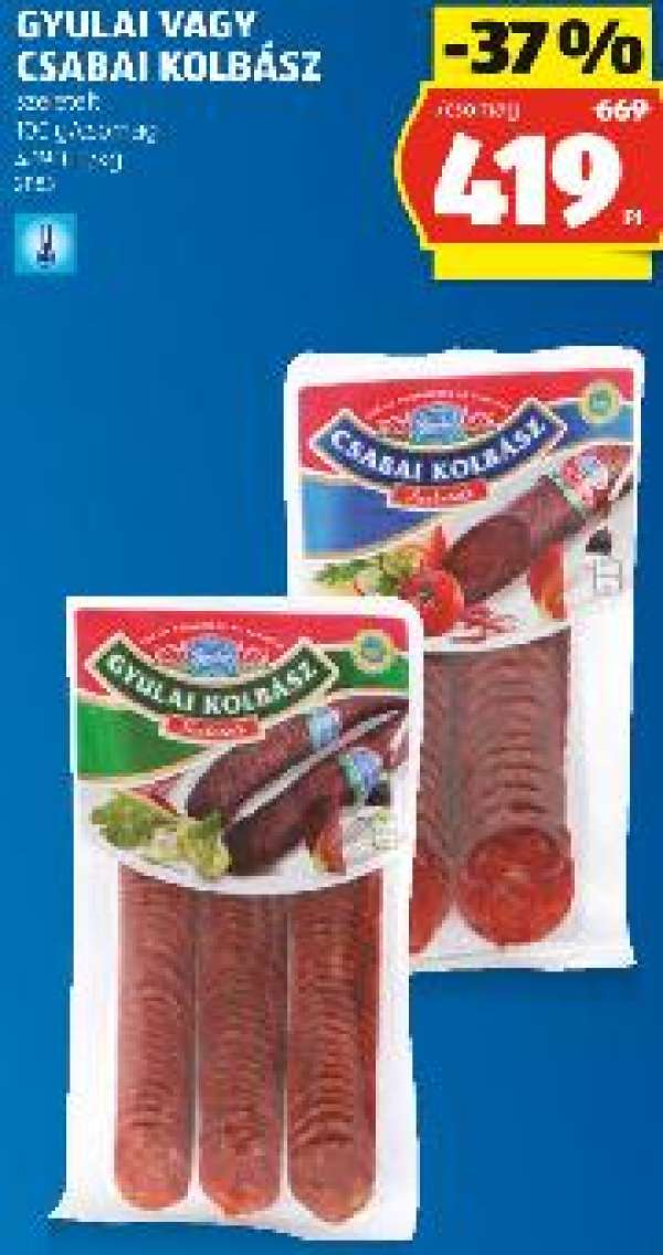 GYULAI VAGY CSABAI KOLBÁSZ