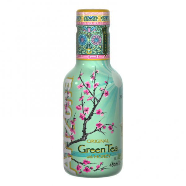 Arizona zöld tea ízű szénsavmentes üdítőital 450 ml