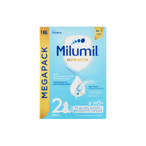 Milumil 2 tejalapú anyatej-kiegészítő tápszer 6-12 hó között 1000 g