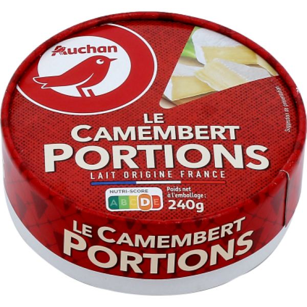 Auchan Kedvenc Camembert sajt 8 db  240 g