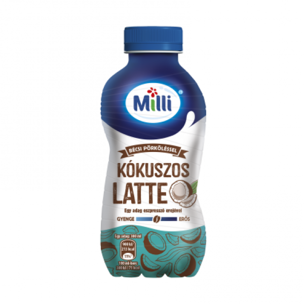 Milli UHT félzsíros kókuszos latte 300 ml 