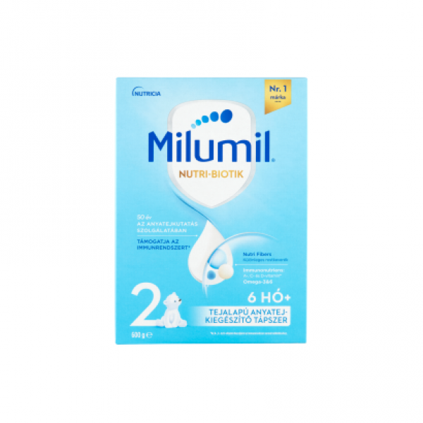 Milumil 2 tejalapú, anyatej-kiegészítő tápszer 6-12 hó 600 g