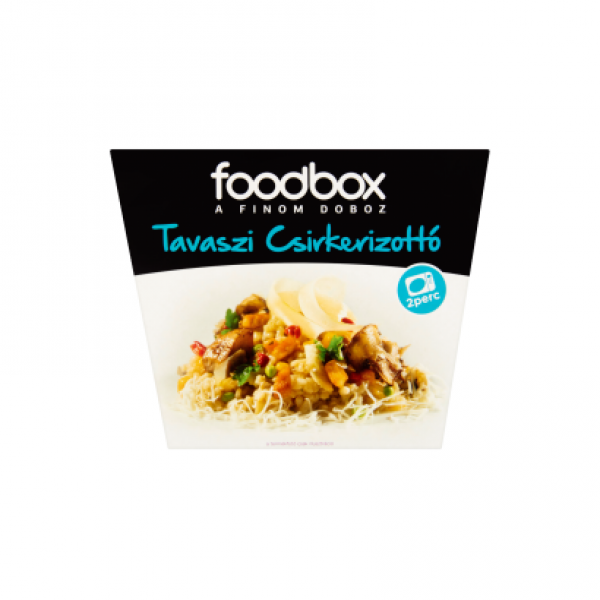 Foodbox tavaszi csirkerizottó 330 g