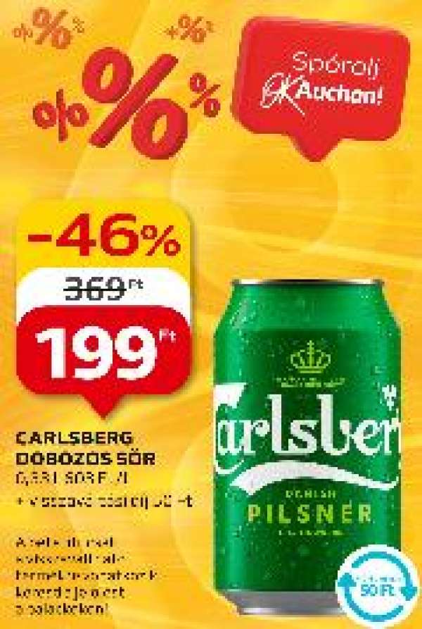 Carlsberg Dobozos sör