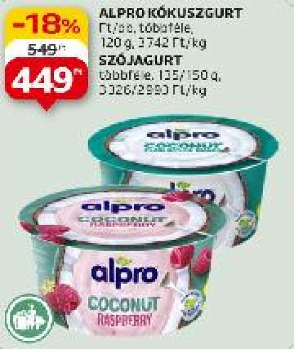 Alpro Kókuszgurt