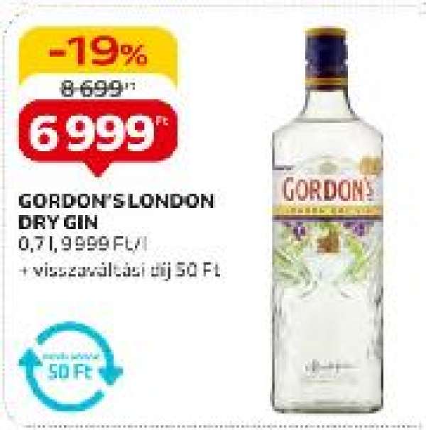 Gordon’s london dry gin