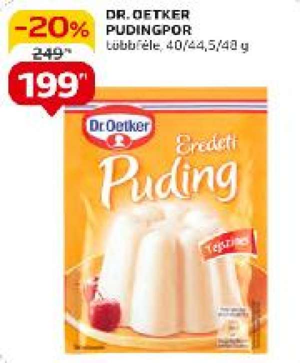 Dr. Oetker Pudingpor