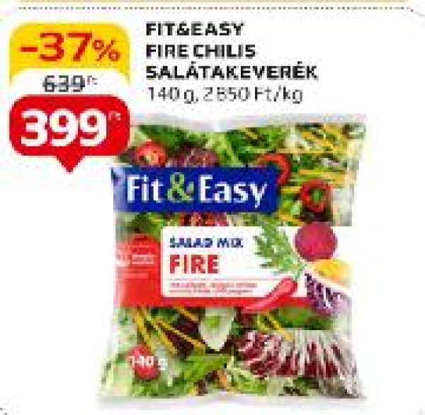 Fit&easy Fire chilis salátakeverék