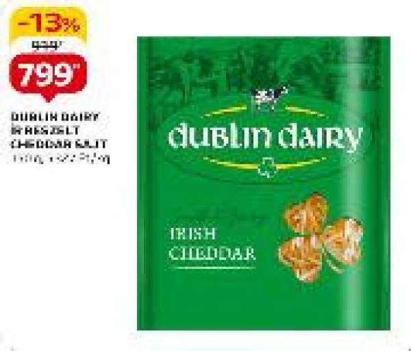 Dublin dairy Ír reszelt cheddar sajt