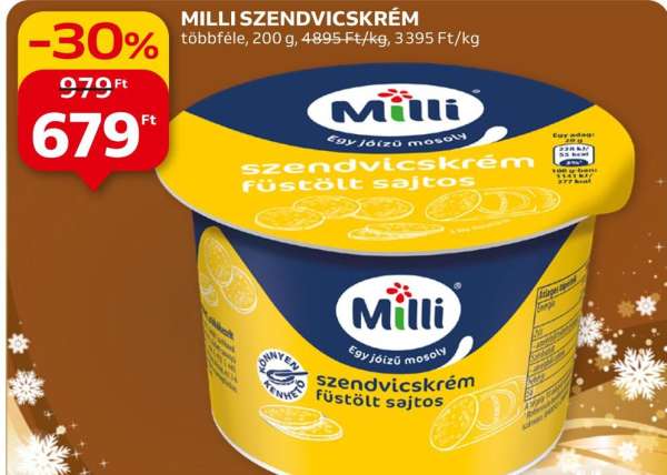 Milli Szendvicskrém