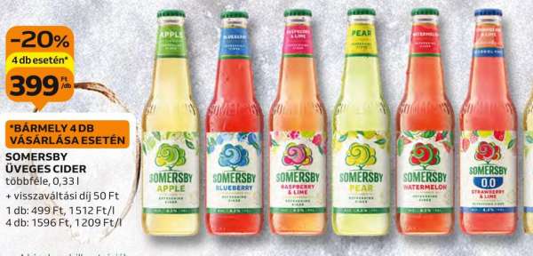 Somersby Üveges cider