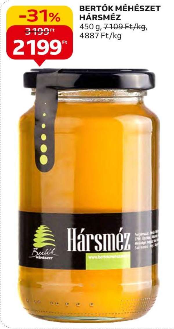 Bertók méhészet Hársméz