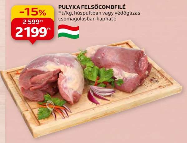 Pulyka felsőcombfilé