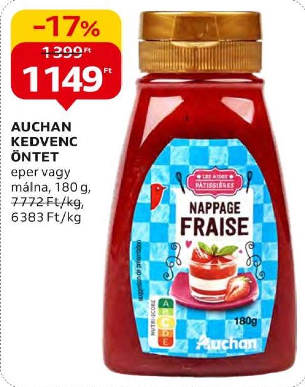 Auchan kedvenc öntet