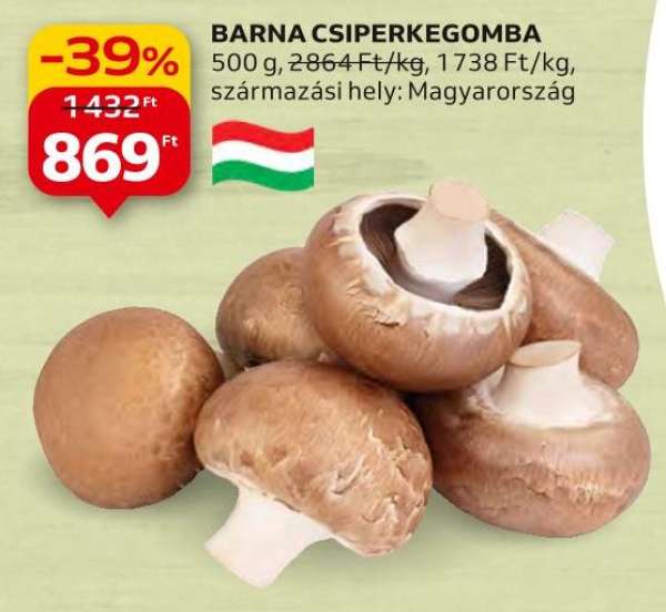 Barna csiperkegomba