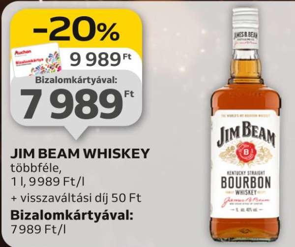 Jim beam whiskey