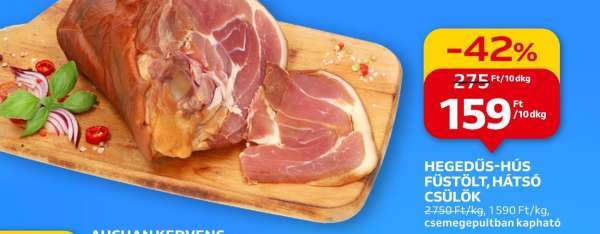 Hegedűs-hús Füstölt, hátsó csülök