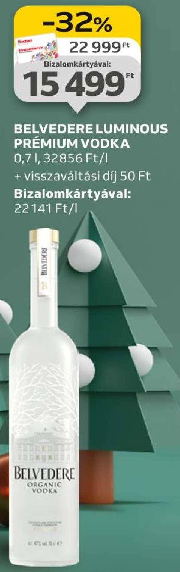 Belvedere luminous prémium vodka