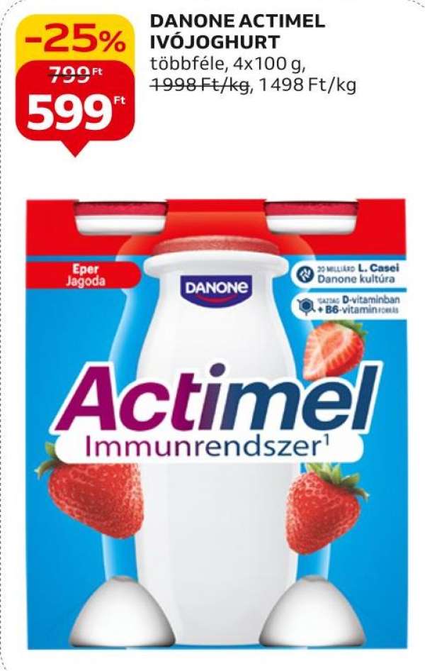 Danone Actimel ivójoghurt