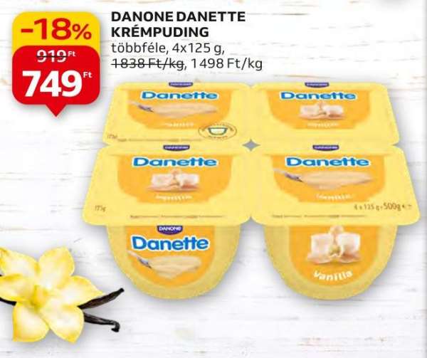 Danone Danette krémpuding