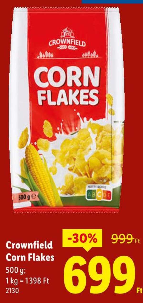 Crownfield Corn Flakes