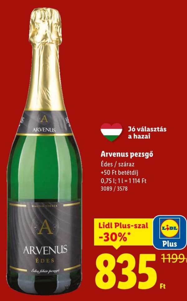 Arvenus pezsgő