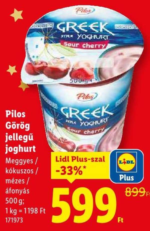 Pilos Görög jellegű joghurt