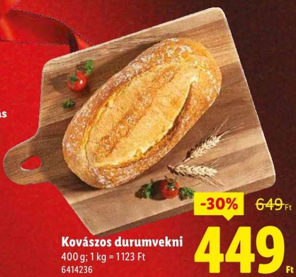 Kovászos durumvekni