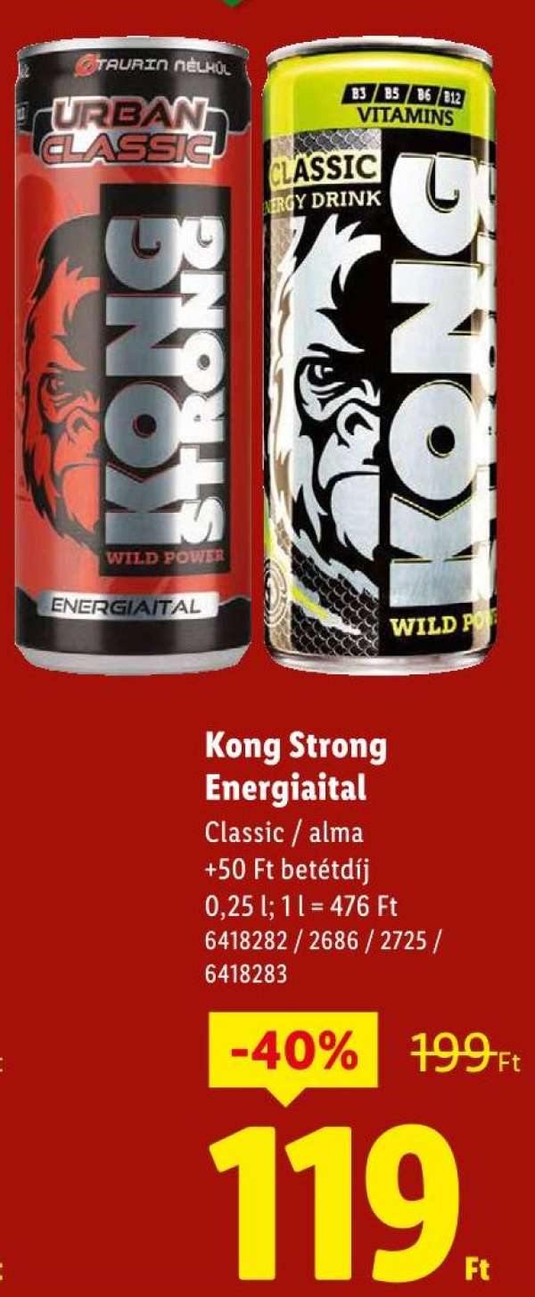 Kong Strong Energiaital