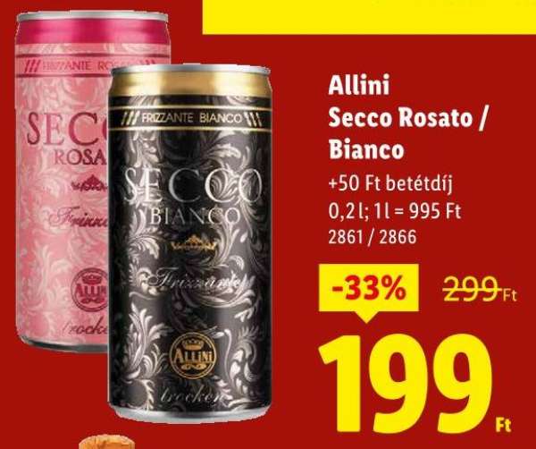 Allini Secco Rosato/Bianco