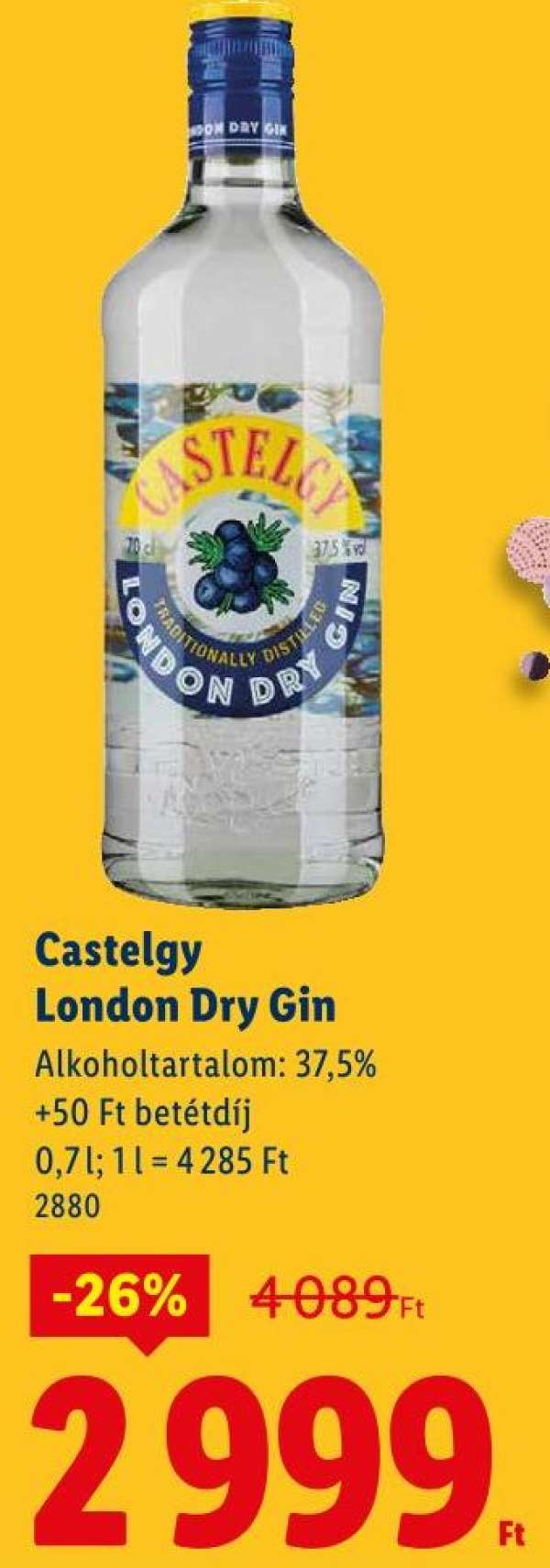 Castelgy London Dry Gin