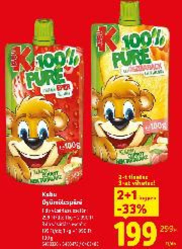 Kubu Gyümölcspüré