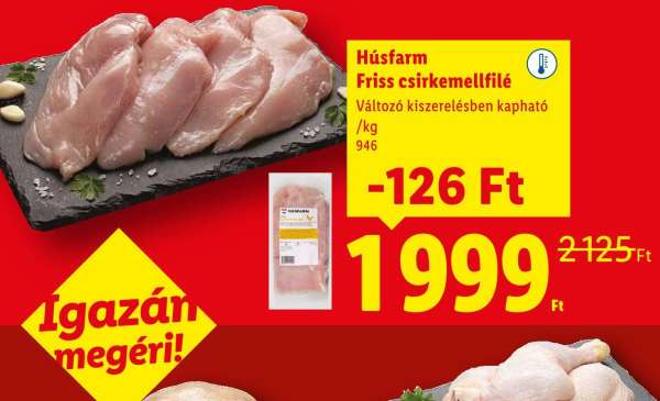 Húsfarm Friss csirkemellfilé