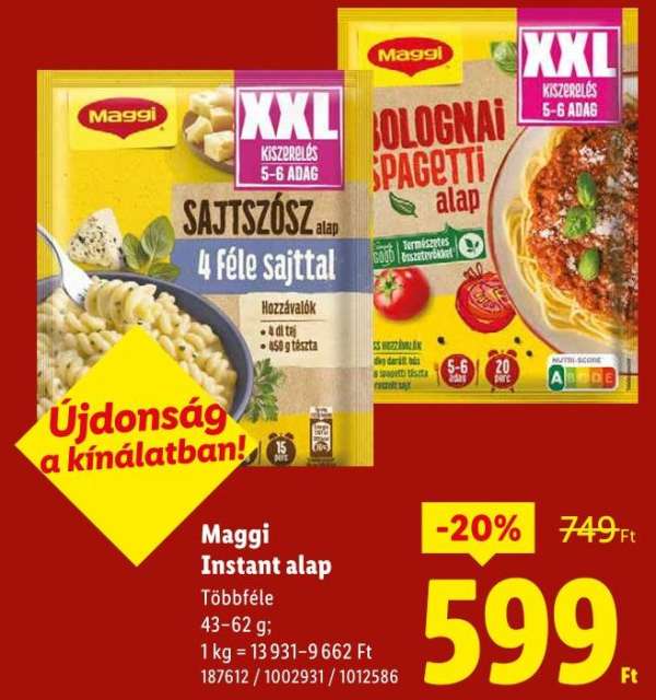 Maggi Instant alap
