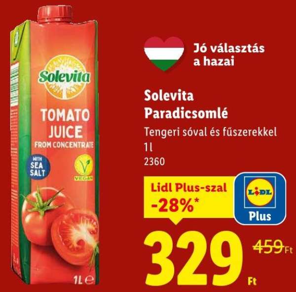 Solevita Paradicsomlé