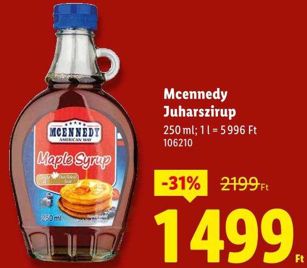 Mclennedy Juharszirup